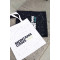 Sacosa, Bag Cotton Logo Stars, White, Montana