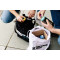 Sacosa, Bag Cotton Logo Stars, Black, Montana