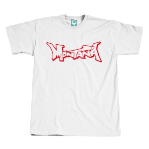Tricou, T-Shirt Logo, White, Size L, Montana 