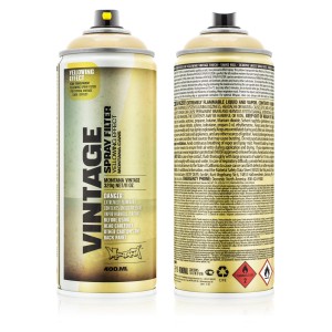 Vintage Paint, Effect EV1050 Vintage Yellow, Montana, 400 ml