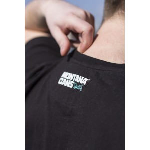 Tricou, T-Shirt Typo Logo, Black, Size XXL, Montana