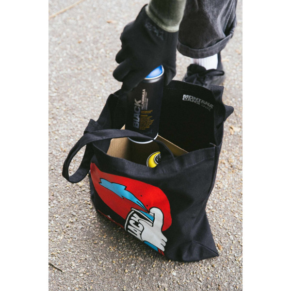 Sacosa, BagCotton Dolphin, Black, Montana