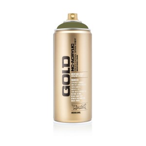 Gold Transparent, T6340 Transparent Olive Green, Montana, 400 ml