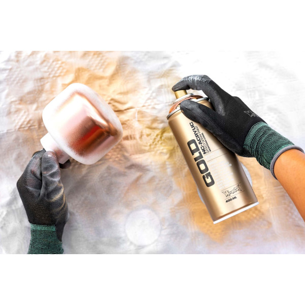 Gold Metallic, M1000 Silverchrome, Montana, 400 ml