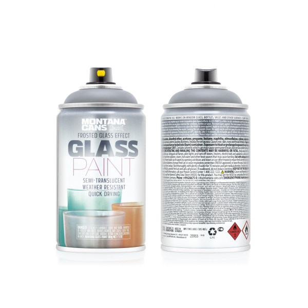 Glass Paint, 9000 Black, Montana, 250 ml