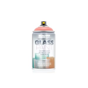 Glass Paint, 3010 Coral Red, Montana, 250 ml