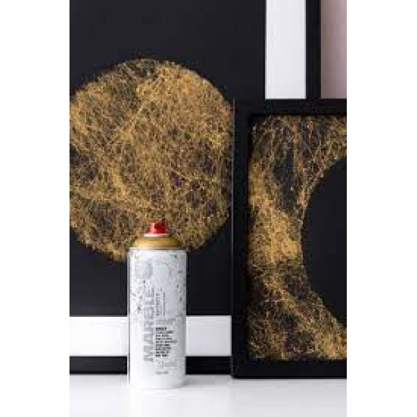 Vopsea Imitatie Marmura Aurie, EMGOLD Marble Effect Gold, Montana, 400ml