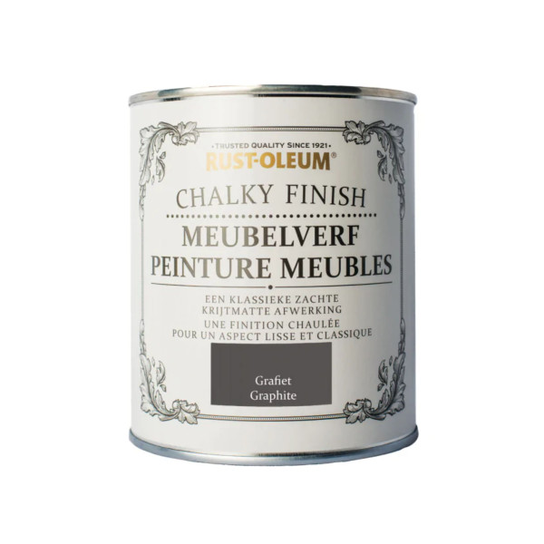 Chalky Finish Furniture Graphite 750 ml