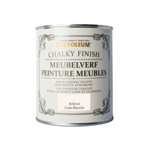Chalky Finish Furniture Chalk White 750 ml