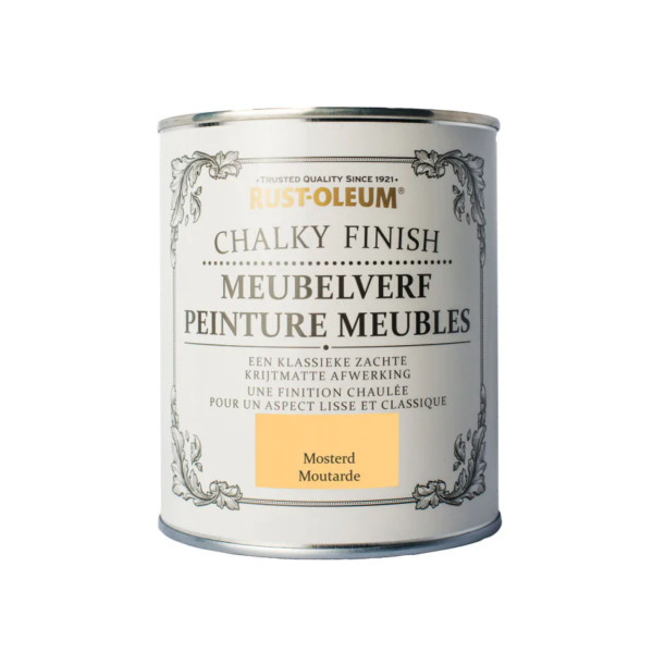 Chalky Finish Furniture Fire Mustard 750 ml