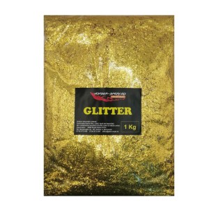 Sclipici Decorativ Auriu Intens  0.8mm 1 Kg