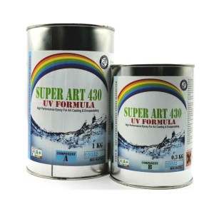 Rasina Epoxidica Transparenta, Super Art 430 1,3Kg