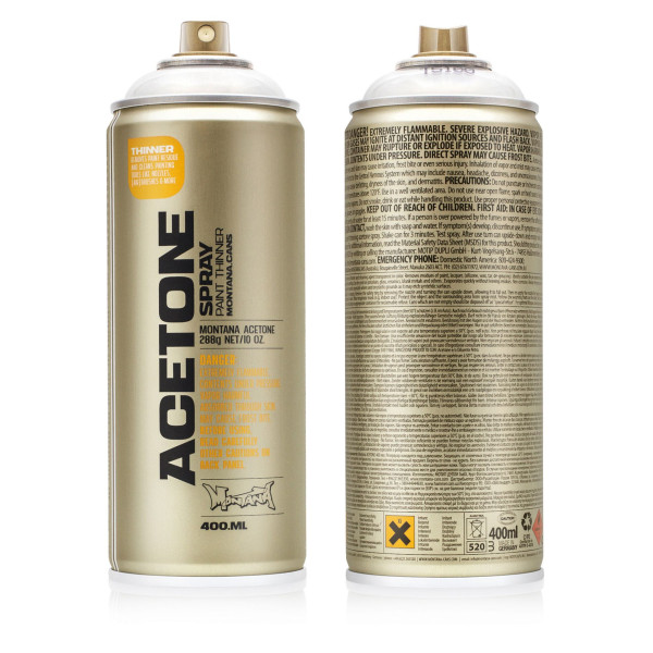 Acetona Spray, Tech T5100 Acetone, Montana, 400 ml