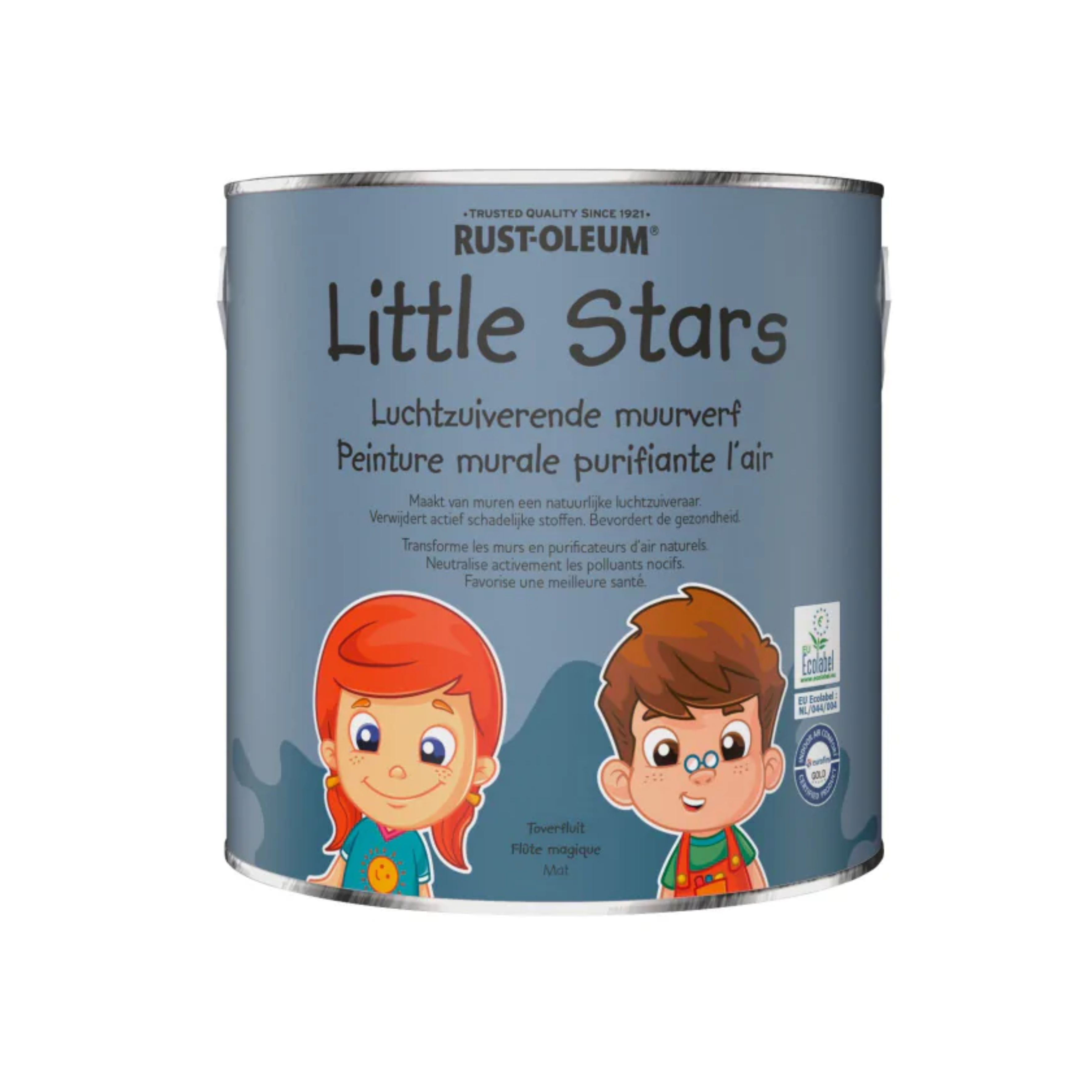 Vopsea lavabila, Rust-Oleum, Little Stars, Magical Flute, Albastru, 2,5 l
