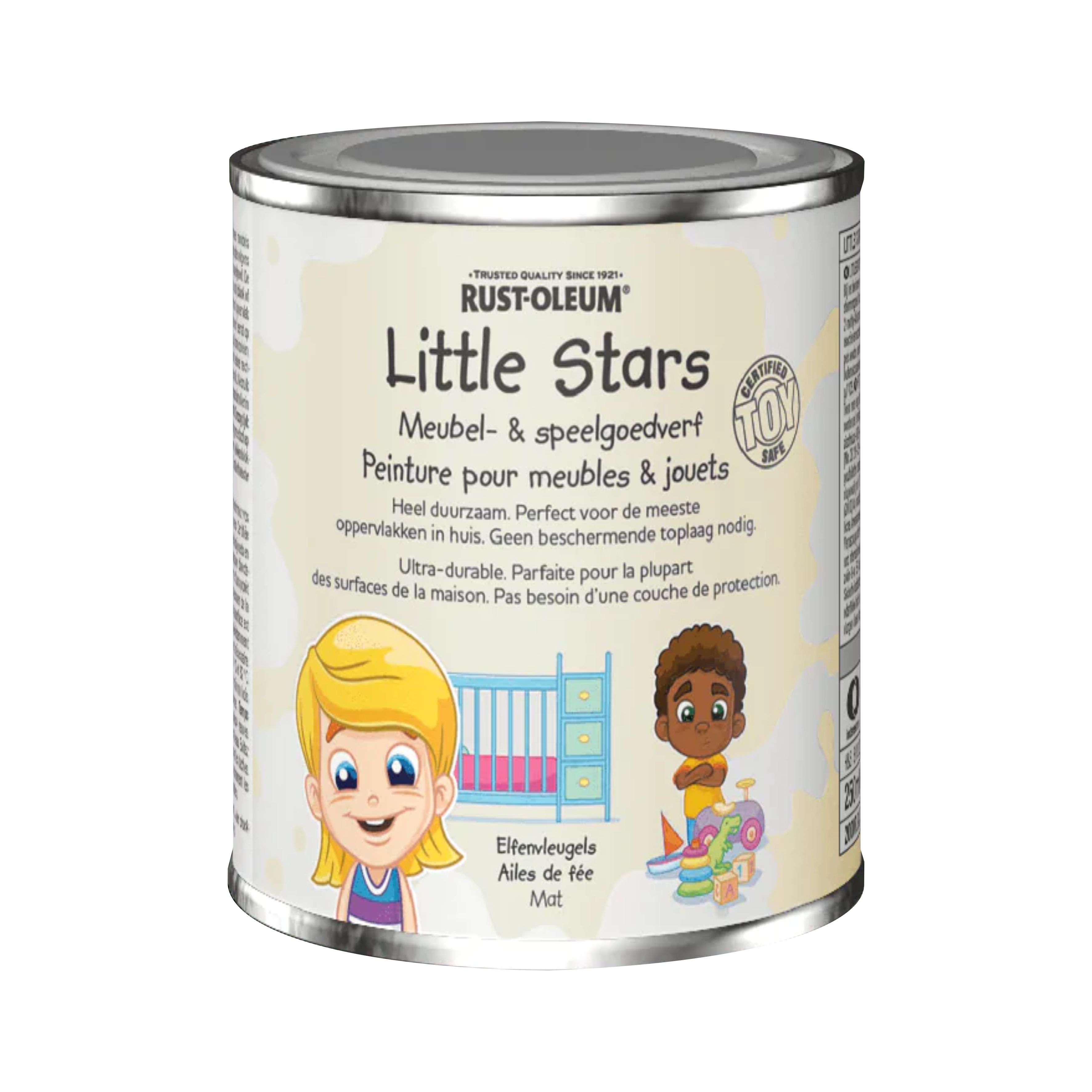 Vopsea mobilier si jucarii, Rust-Oleum, Little Stars, Fairy Wings, Crem, 750 ml