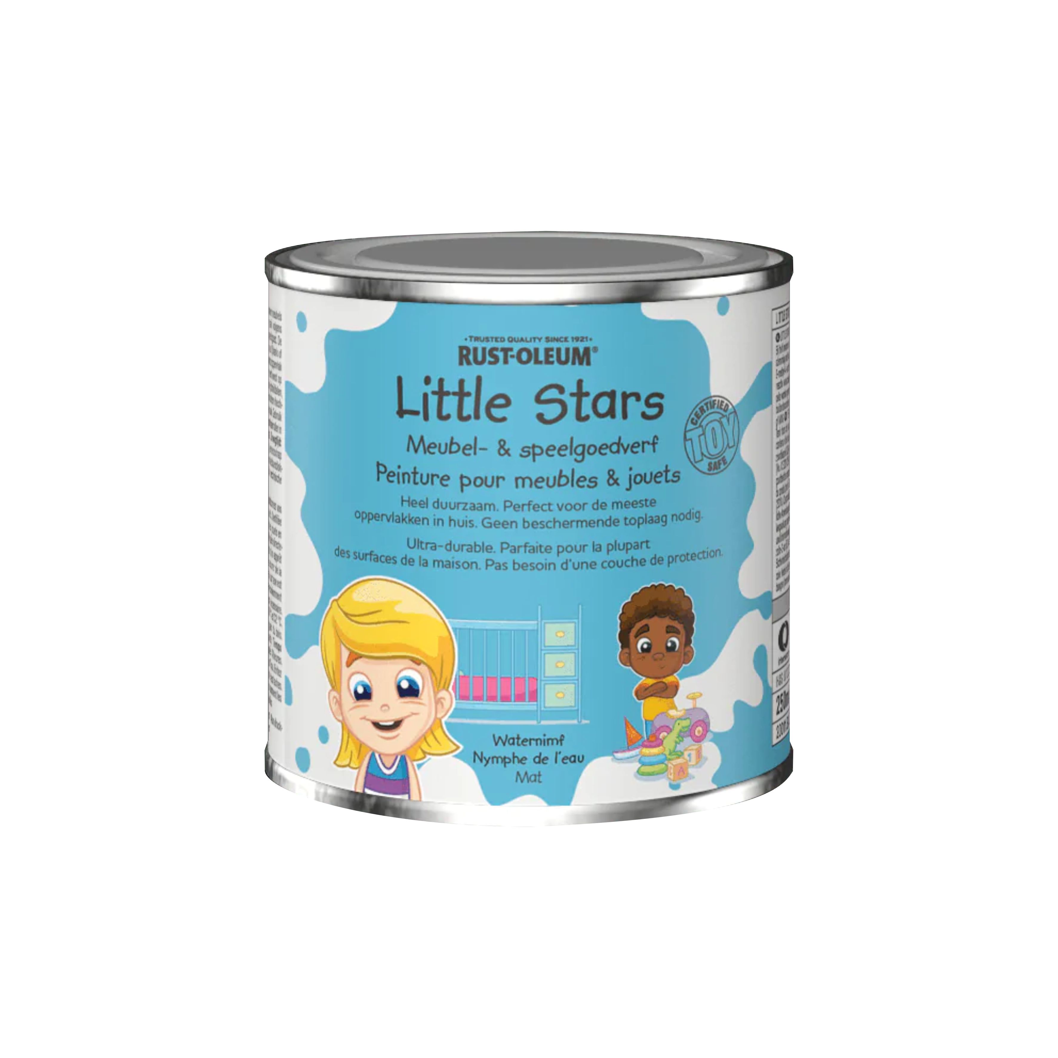 Vopsea mobilier si jucarii, Rust-Oleum, Little Stars, Water Nymph, Albastru, 250 ml