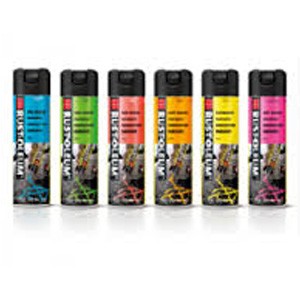 Vopsea Spray Marcaje Forestiere Si Constructii Spotmark Rosu 500ml