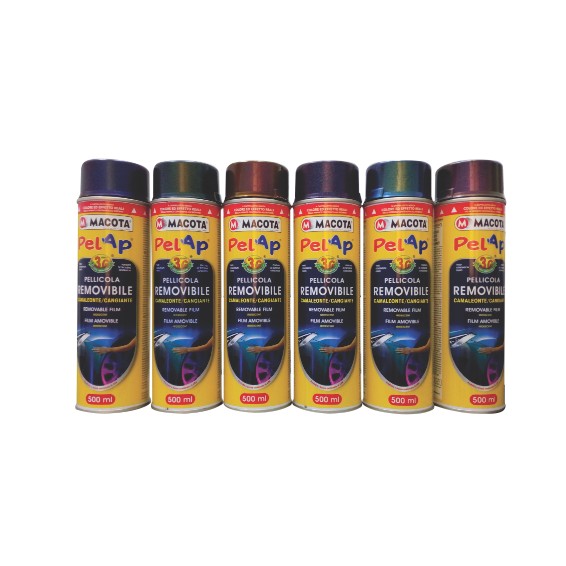 Vopsea Cauciucata Rosu Mat PelAp 500ml