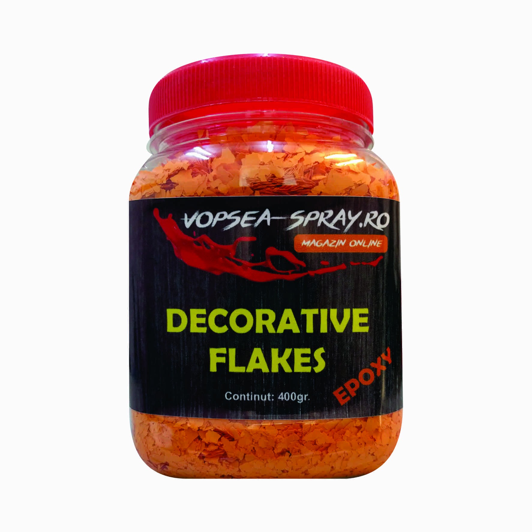 Chips-uri Decorative Portocalii / Orange 400gr.