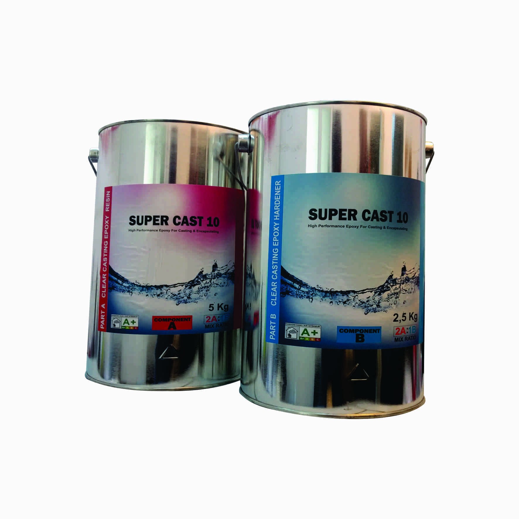 Rasina Transparenta Epoxidica de Turnare Super Cast 10 - 7,5Kg