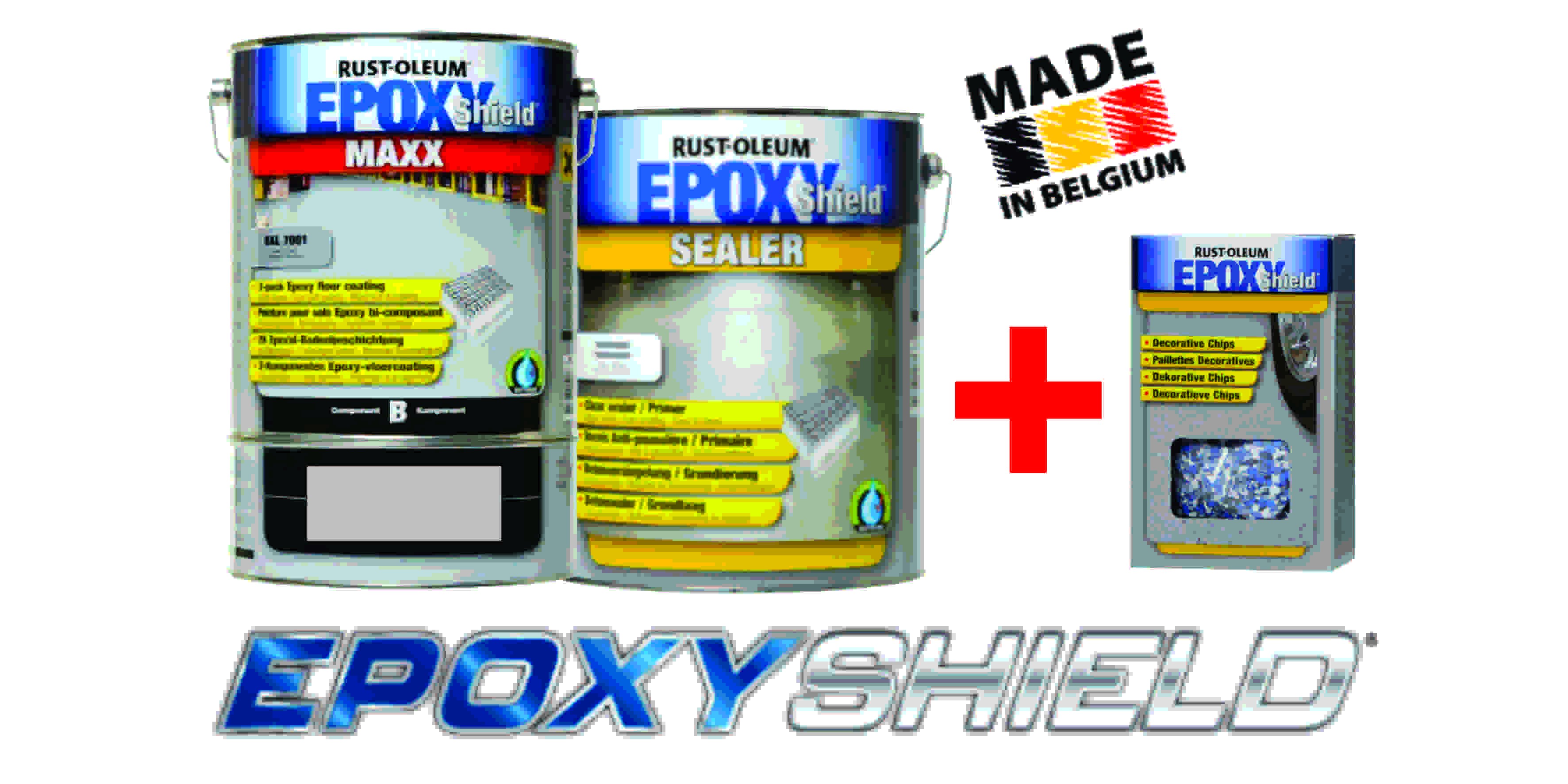 Set Vopsea Epoxidica Garaj Gri Deschis