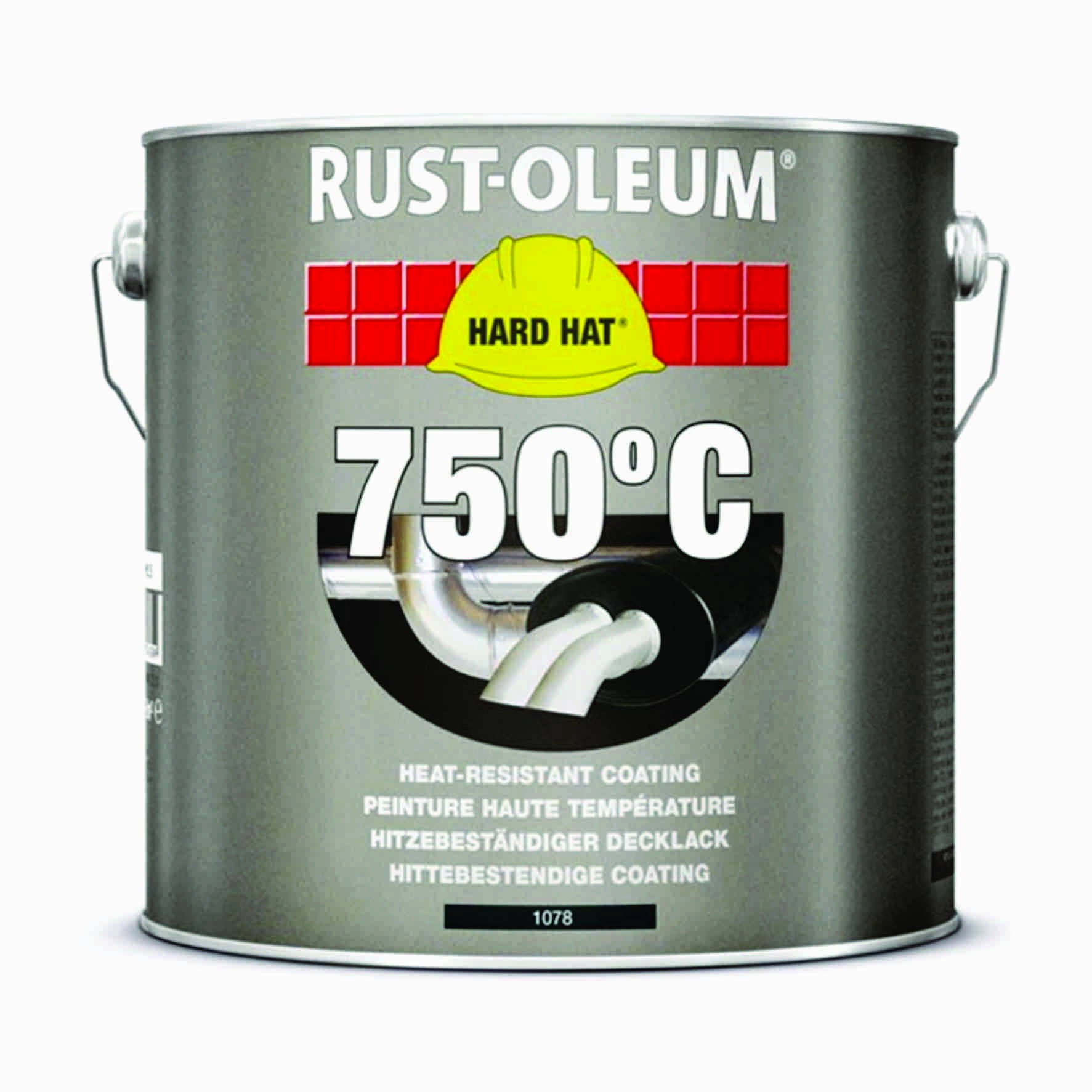 Vopsea Termorezistenta Neagra 750 Celsius, 2,5 Litri