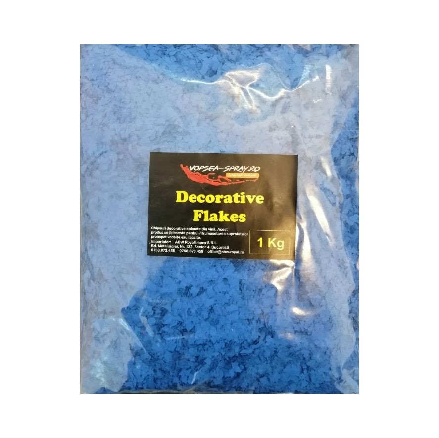 Chips-uri Decorative Albastre 1Kg