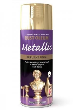 Vopsea Metalizata Aurie / Bright Gold 400ml