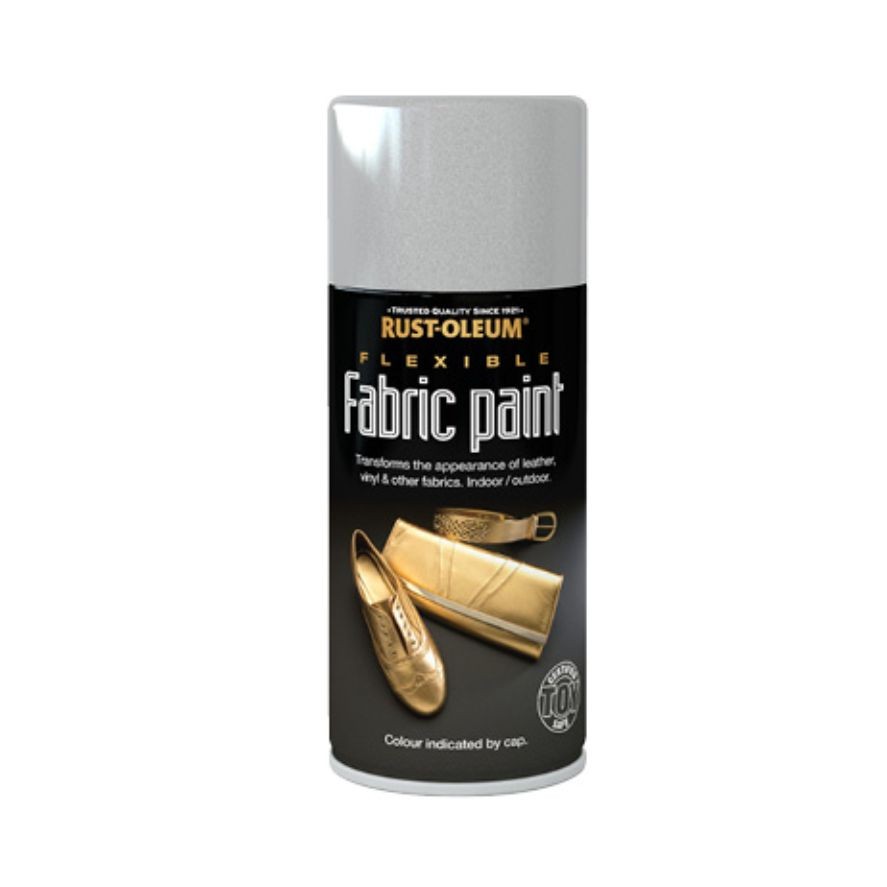 Spray Vopsea Argintie Reconditionare Tesaturi si Piele Ecologica 150ml