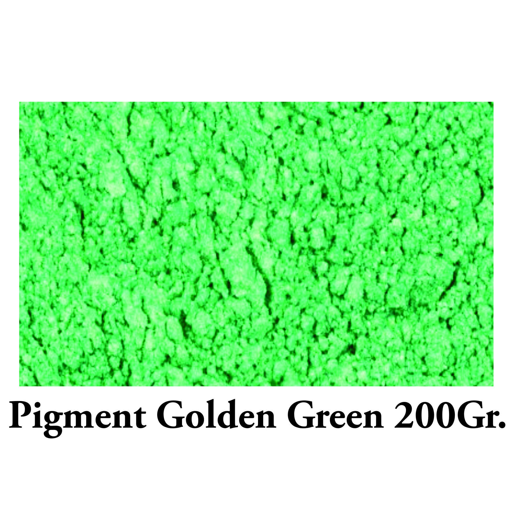 Pigment Metalic Golden Green 200Gr.
