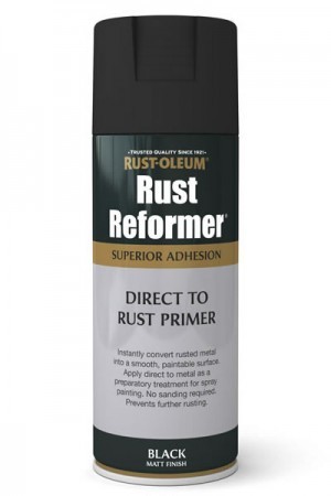 Convertor Rugina. Primer Rust Oleum negru 400ml