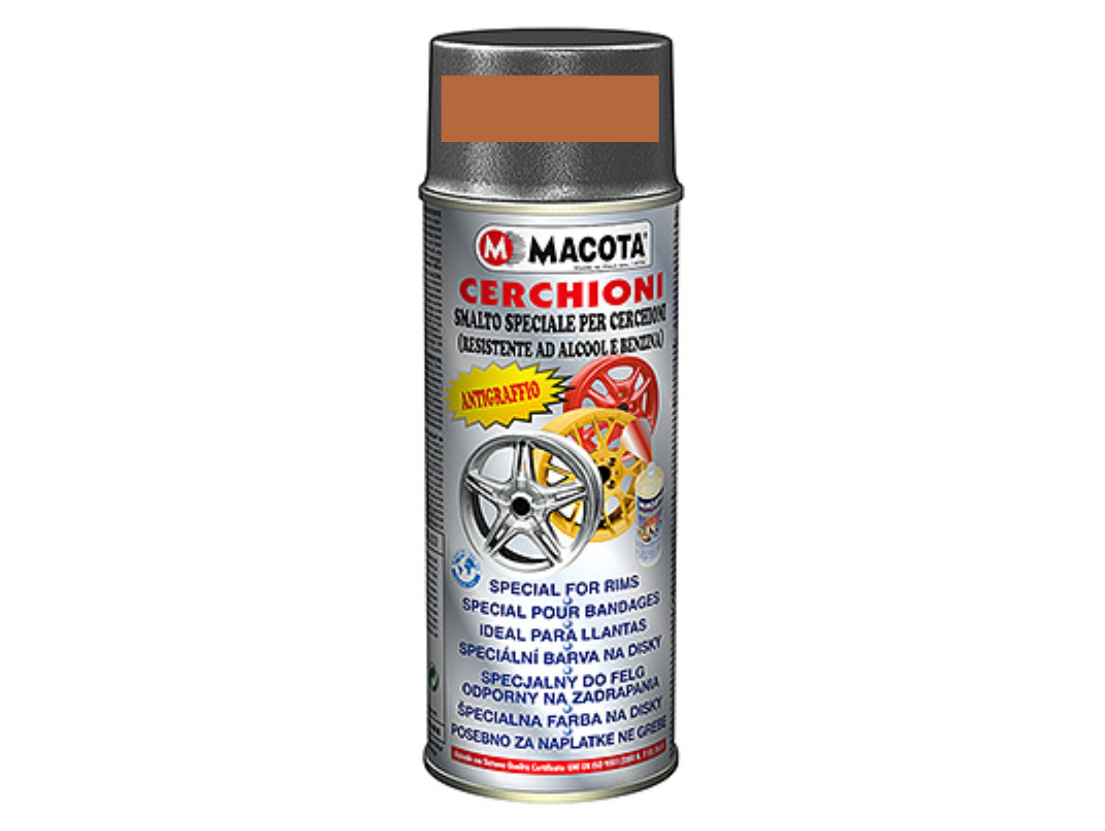 Vopsea Spray Jante Macota Cupru Metalizat 400ml