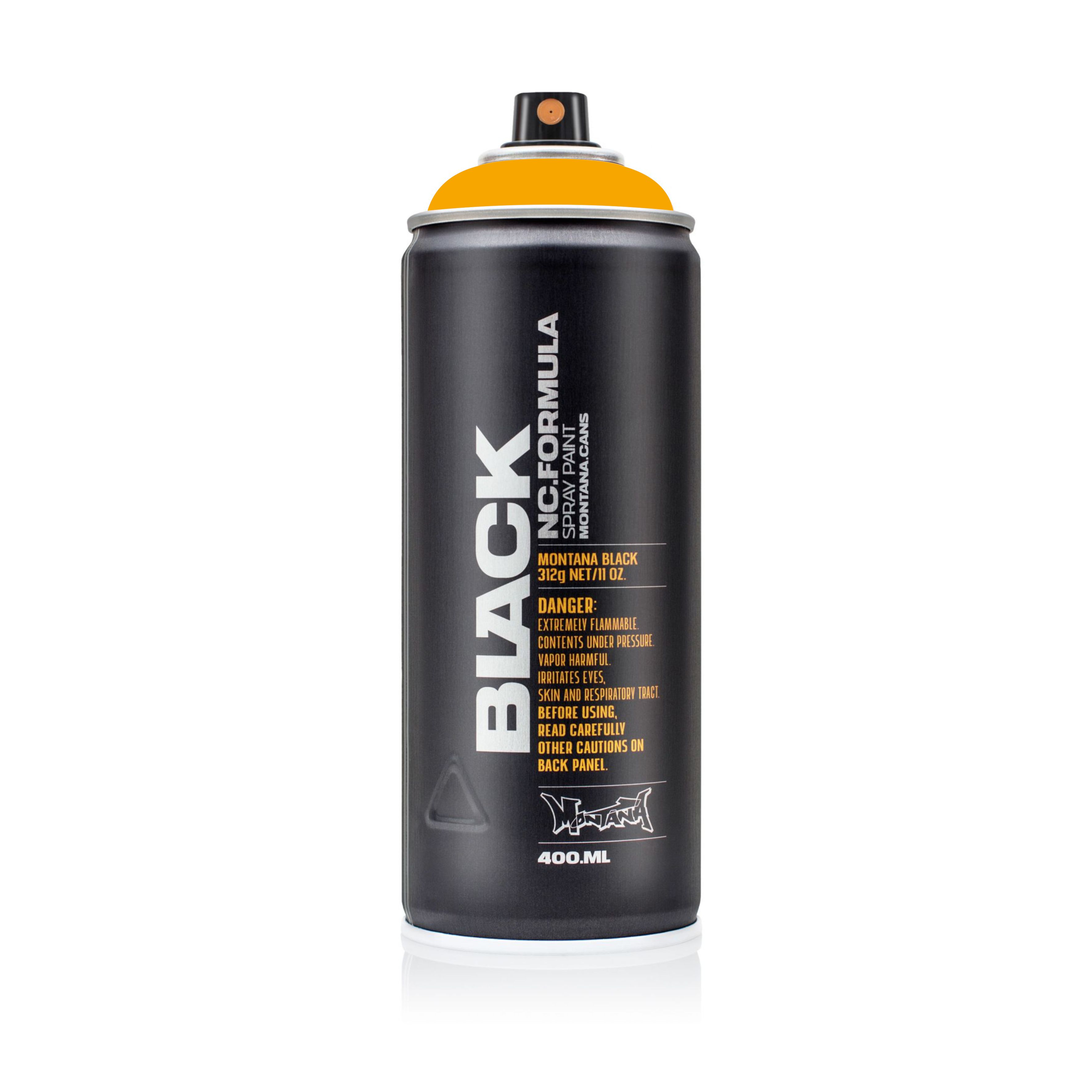 Black, 1045 Melon Yellow, Montana, 400 ml