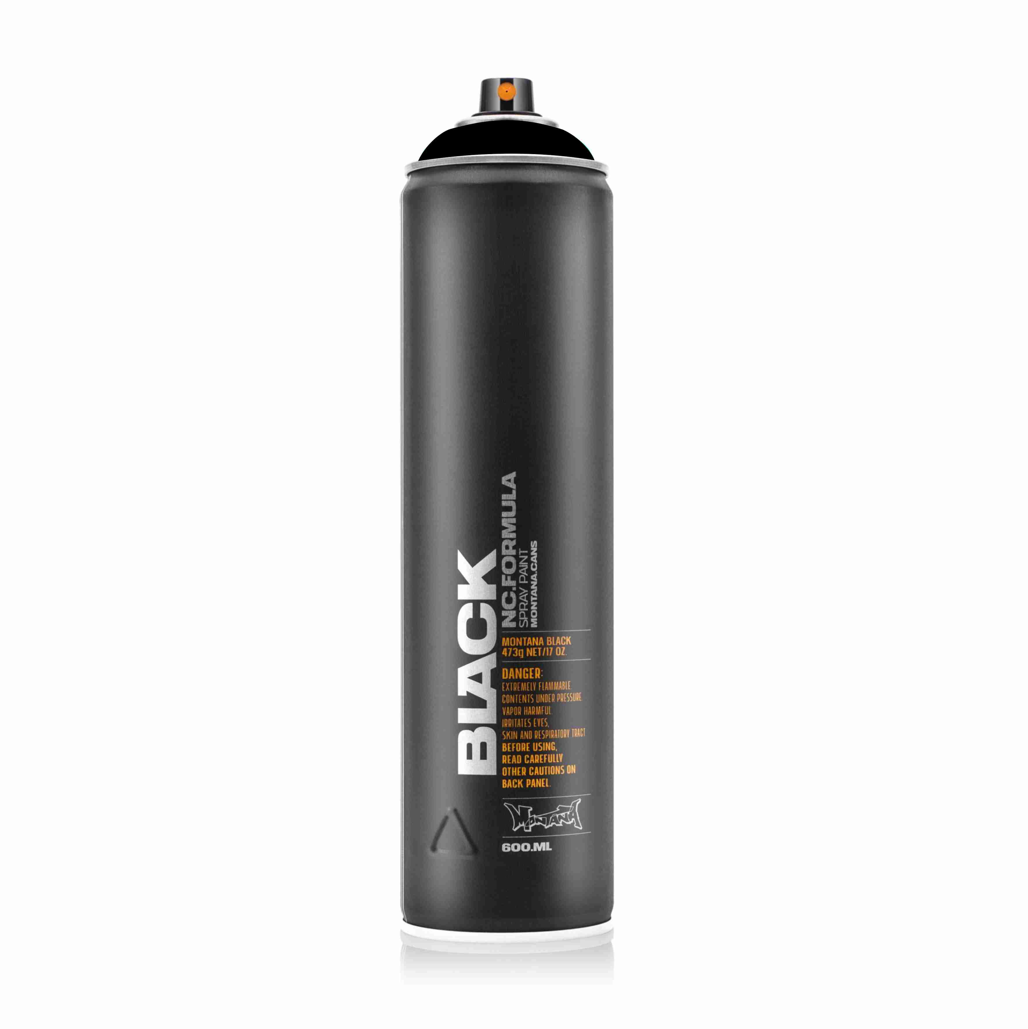 Spray Vopsea Black, 9001 Black, Montana, 600 ml
