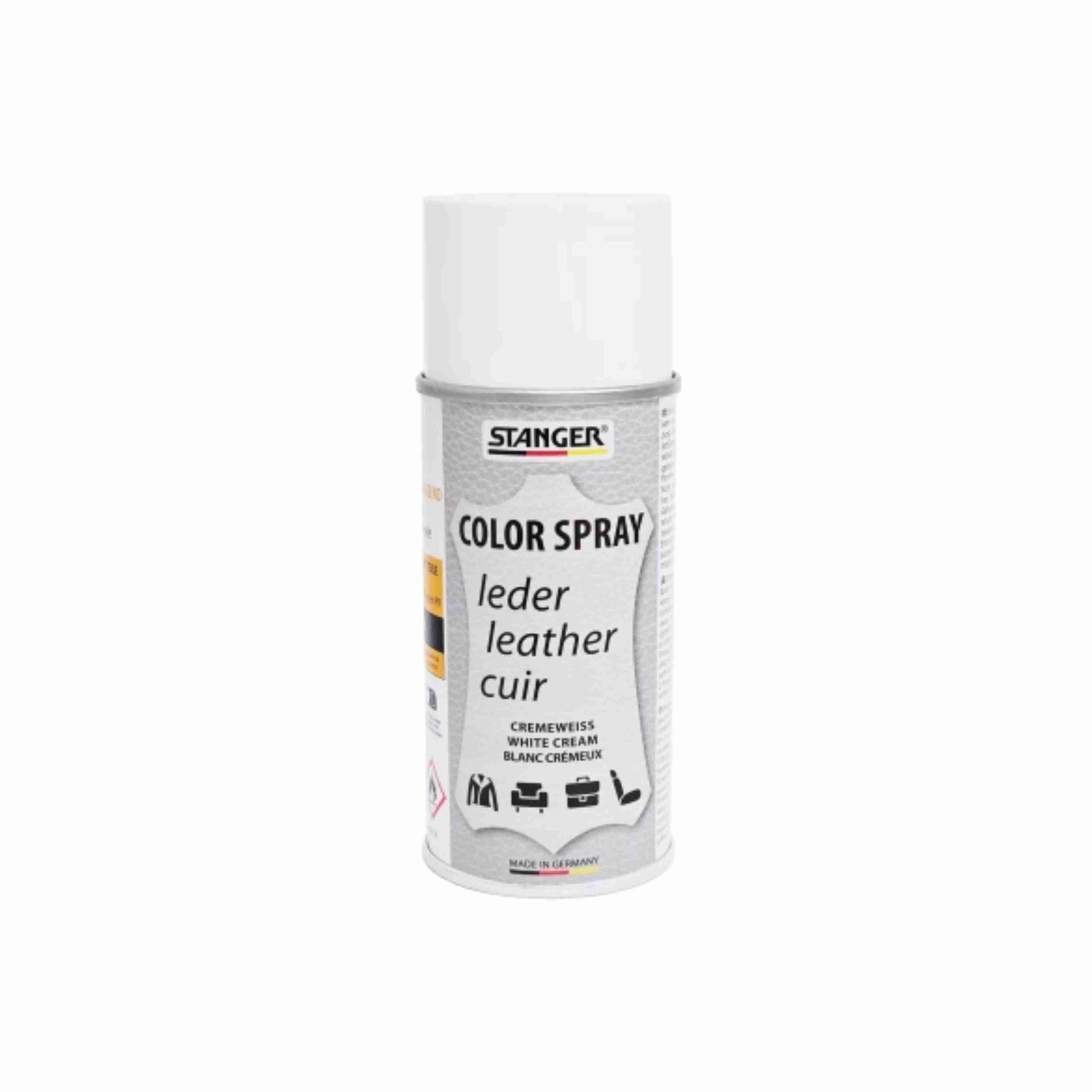 Spray Vopsea Piele, Stanger Leather Bej, 150ml