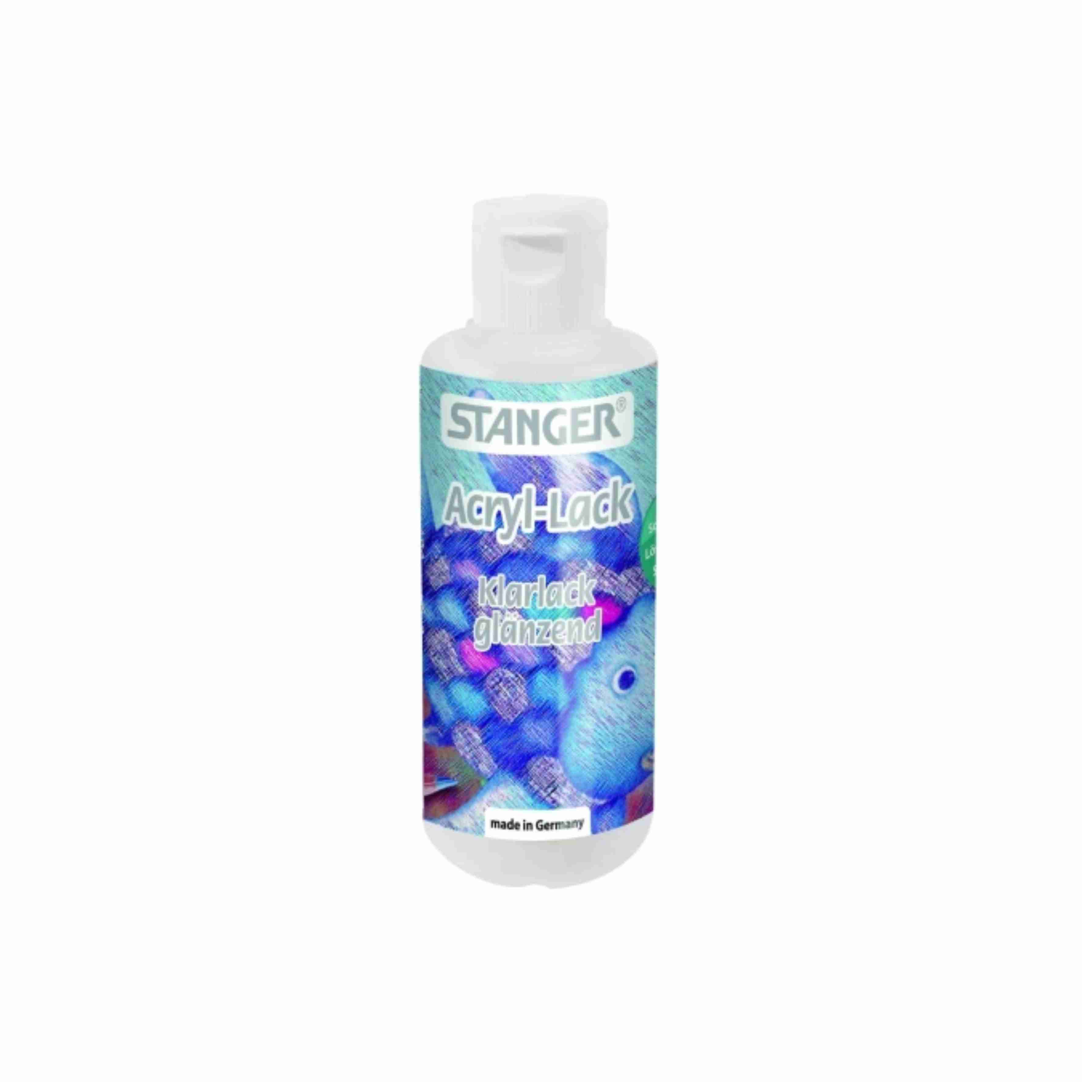 Lac Acrilic, Transparent Lucios, Stanger, 80ml