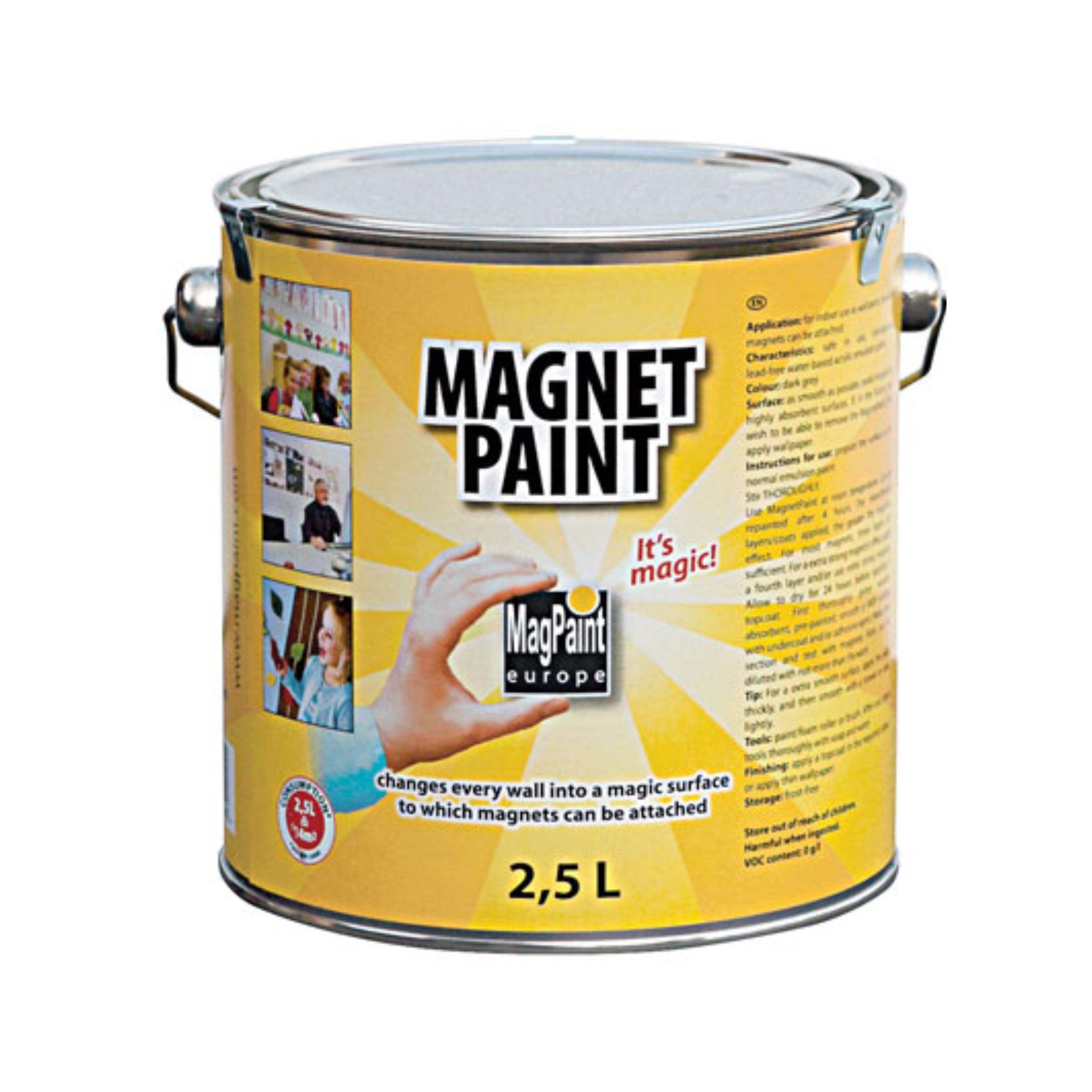 Vopsea Magnetica MagPaint 2,5 Litri