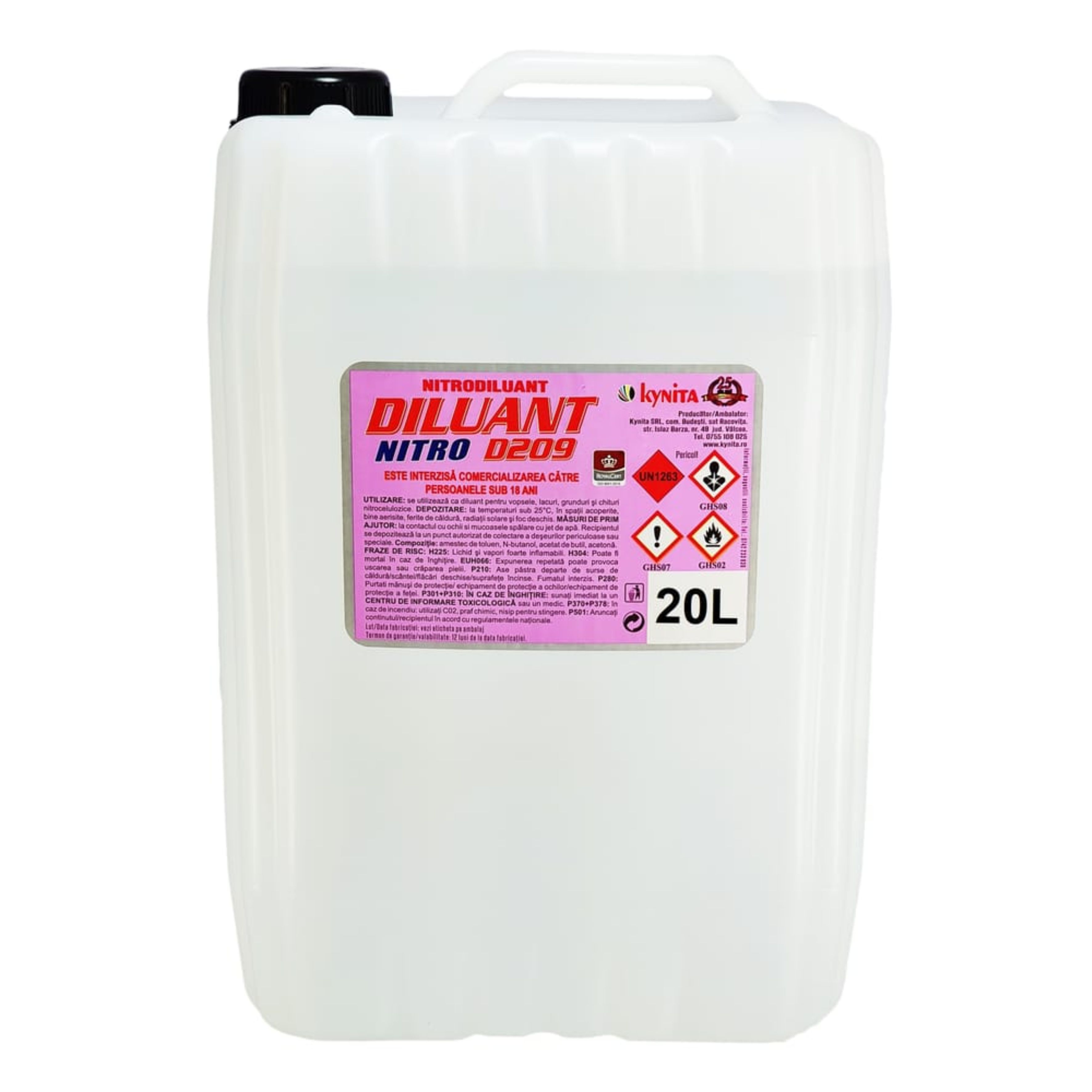 Diluant Nitro D209 20 Litri