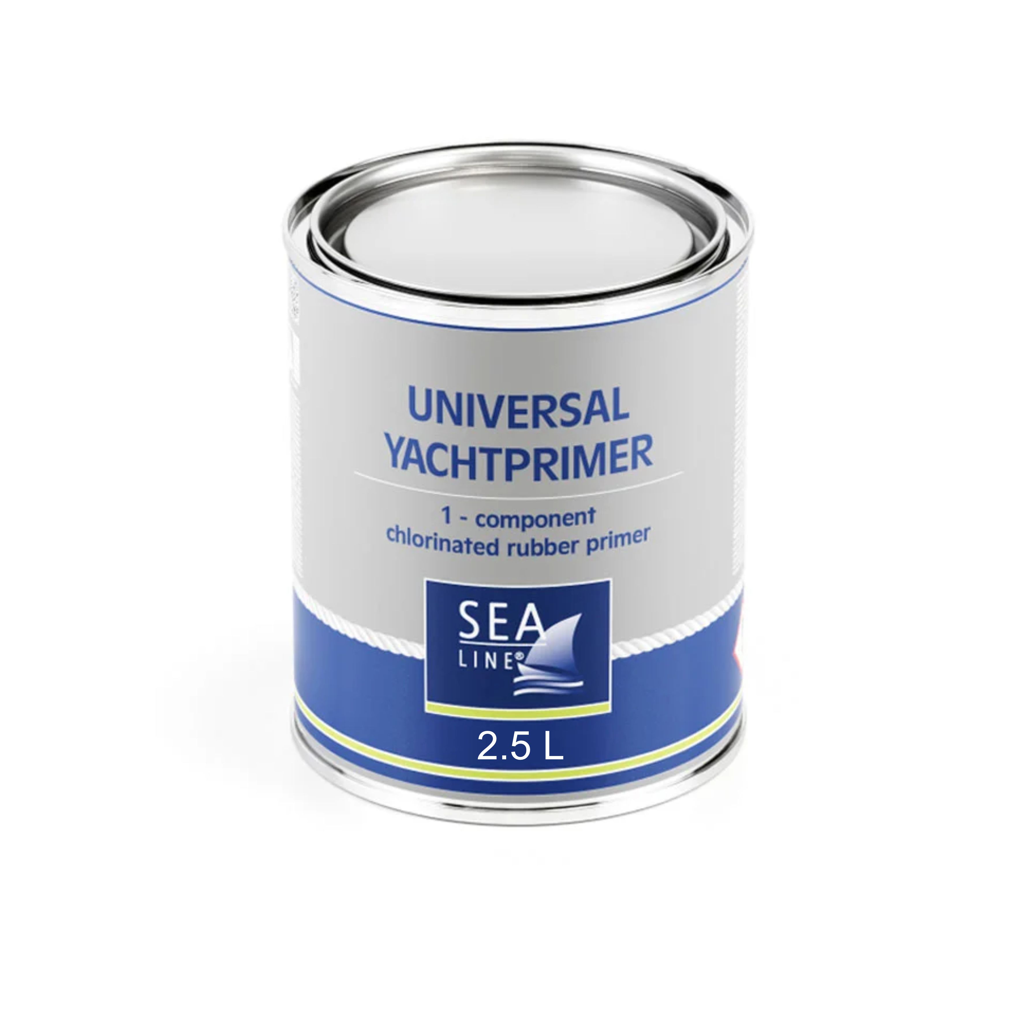 Primer, 1K Universal Ch-Rubber Grey, Sea-Line 2.5 L