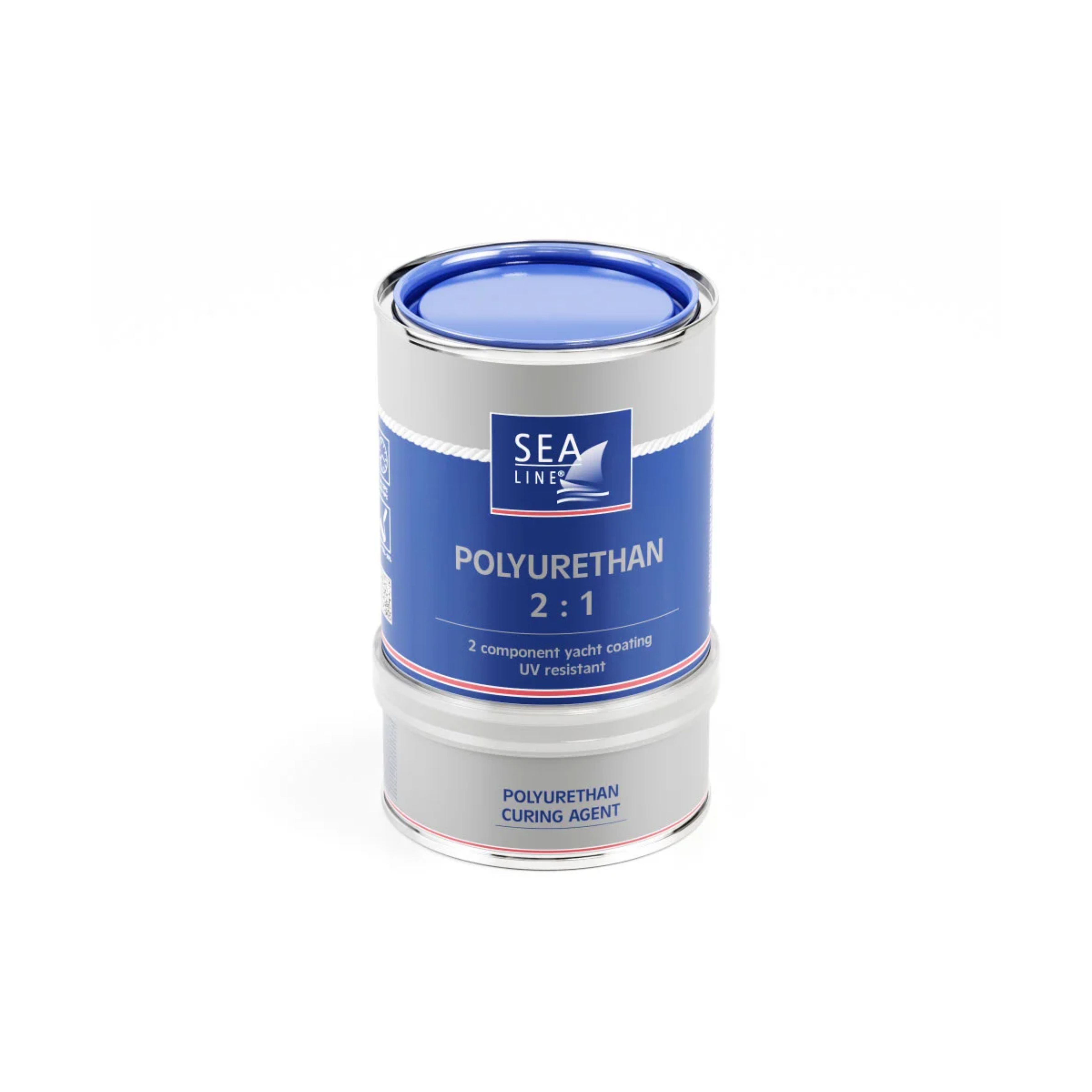 Vopsea Poliuretanica, PU 2K White,  Sea-Line 750 Gr.