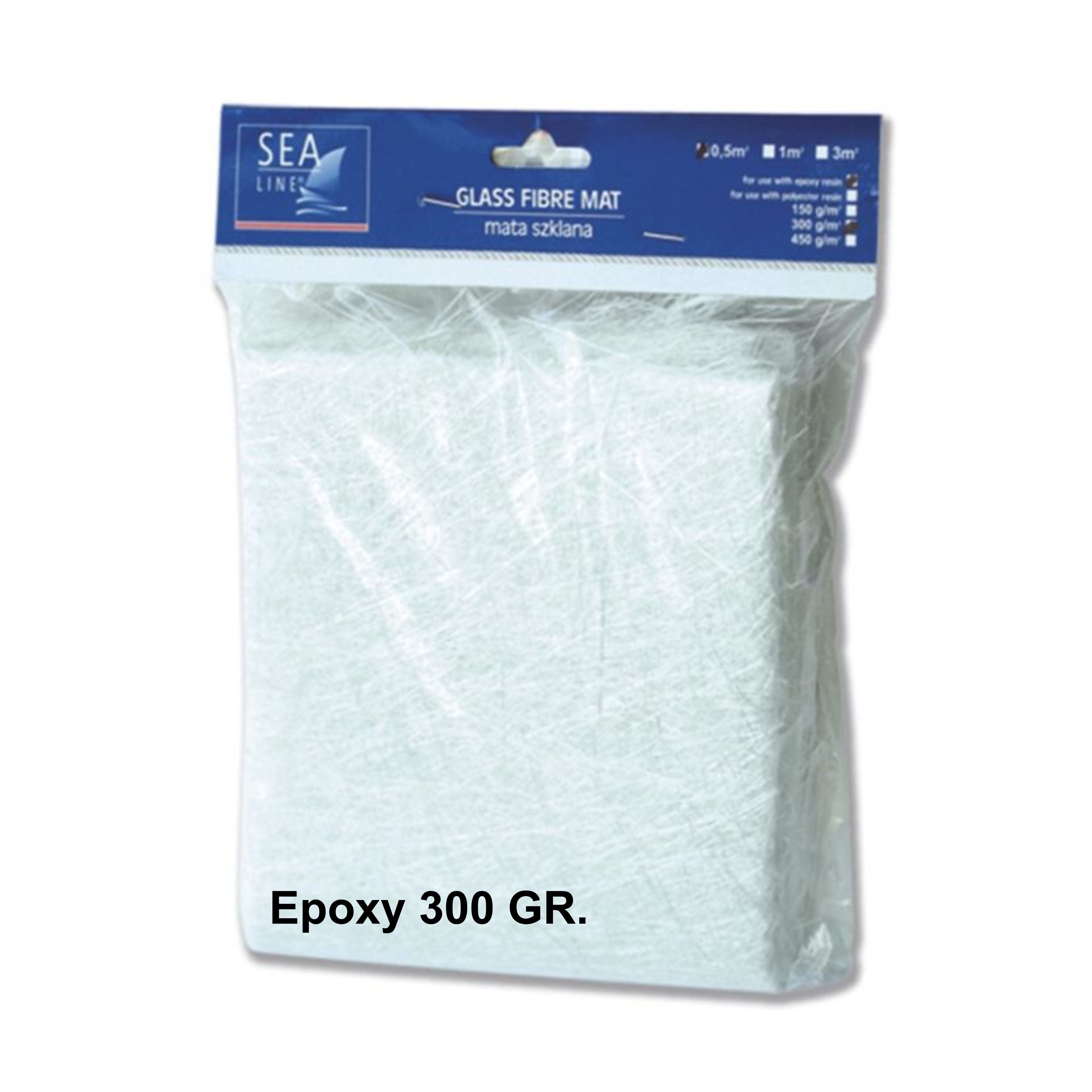 Epoxy Fiber Mat 300Gr. 1Mp, Sea-Line