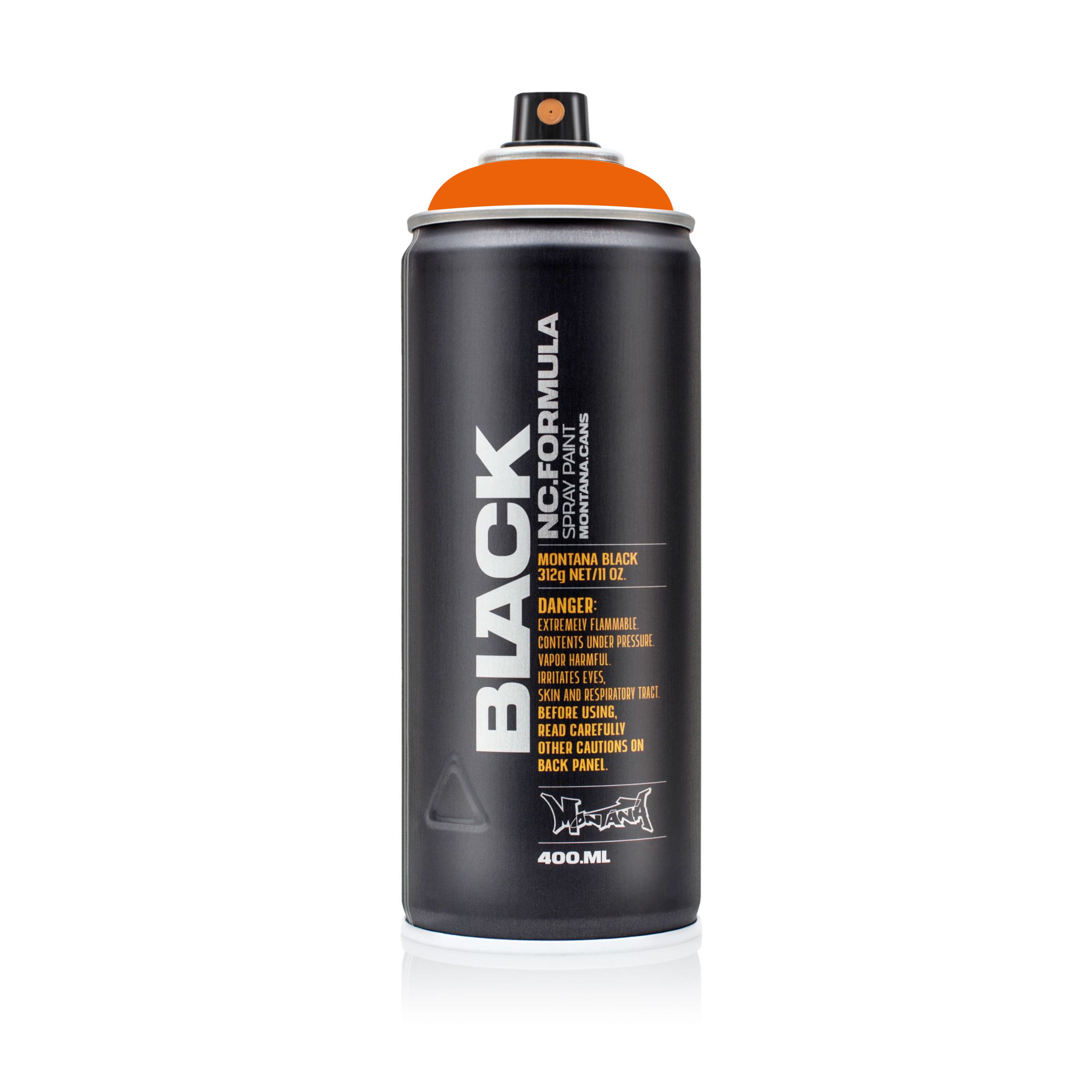 Black, 2075 Pure Orange, Montana, 400 ml