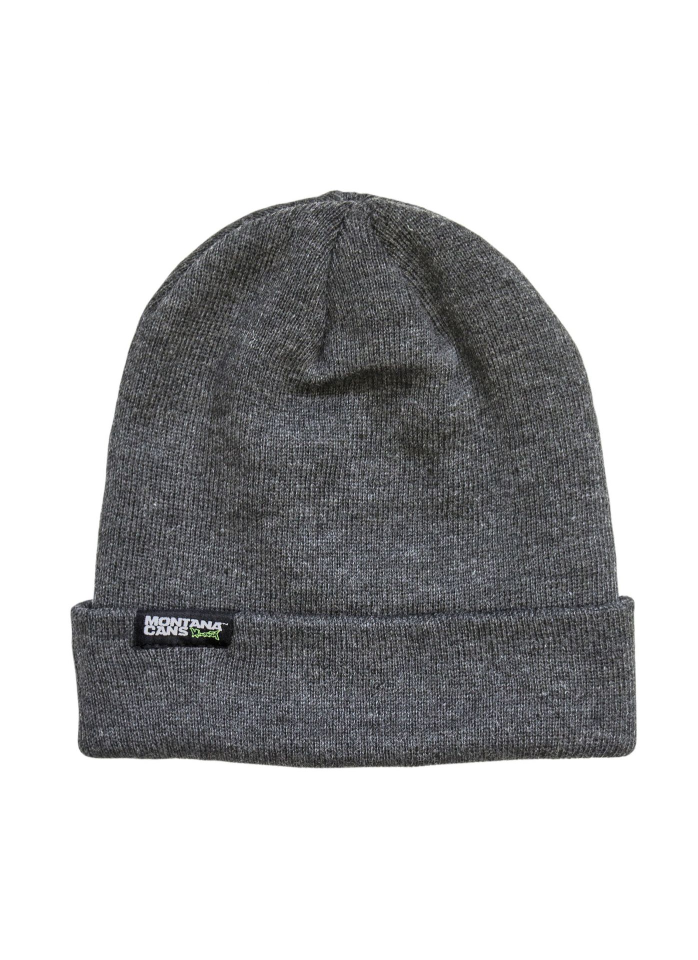 Caciula, Beanie Typo Logo Charcoal, Montana