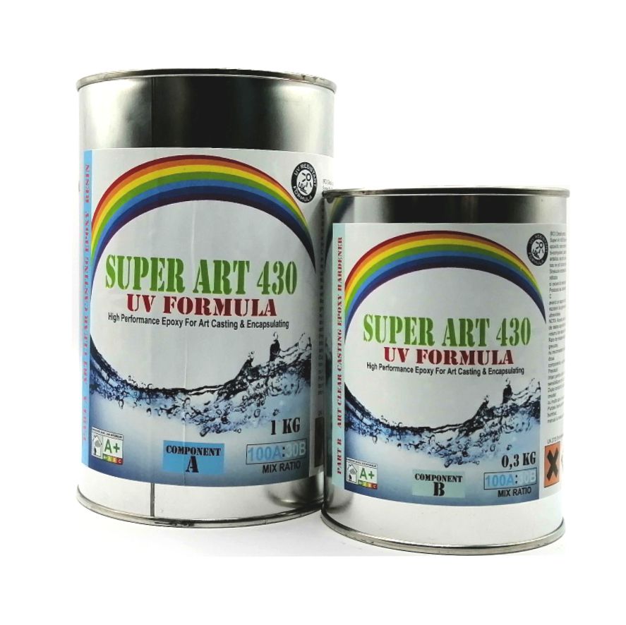 Rasina Epoxidica Transparenta, Super Art 430 1,3Kg